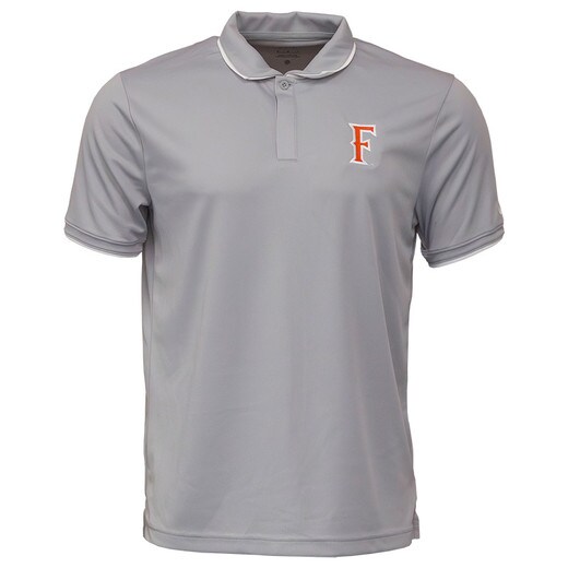 Nike F Logo UV Collegiate Polo - Grey